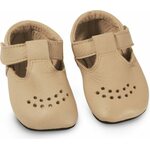 Omaking kinders huisschoenen Beige