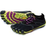 Vibram FiveFingers V-RUN dames Zwart/geel/violet