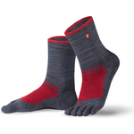 Knitido Outdoor Hiking calf-length Grey / red