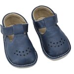 Omaking kinders schoenen Donkerblauw