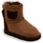 Dodo Shoes Merino Fur winterlaarzen Little Beer/Caramel