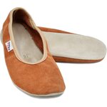 Omaking huisschoenen Bruin