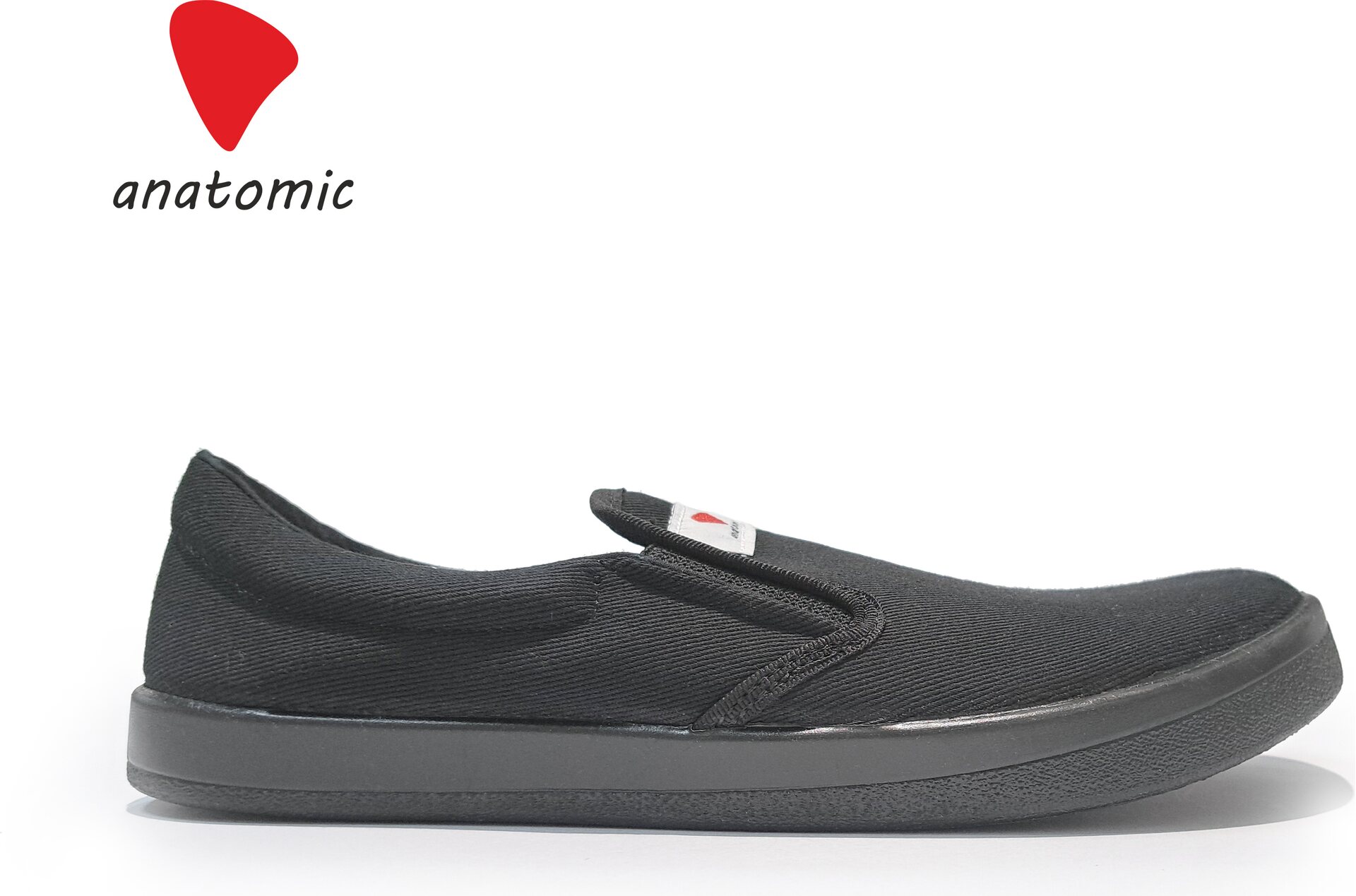 Anatomic SLIP-ON SNEAKERS Svart