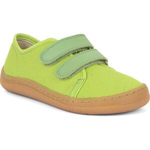 Froddo Barefoot detské canvas sneakers, Lime, 23