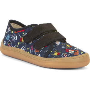 Froddo Barefoot детское Теннисные кроссовки, С узором, Pirate (blue), 24