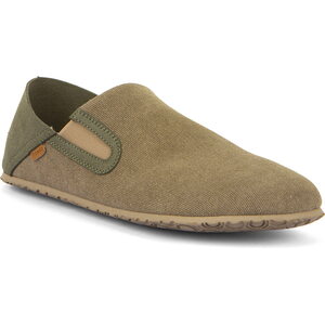 Froddo Barefoot canvas indoor slippers, Olive, 41