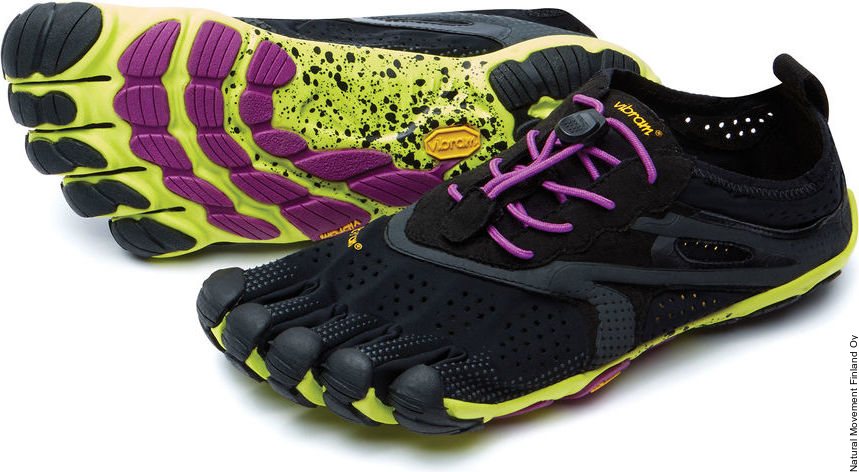 Vibram FiveFingers V-RUN 女士用品 黑色/黄色/蓝紫色