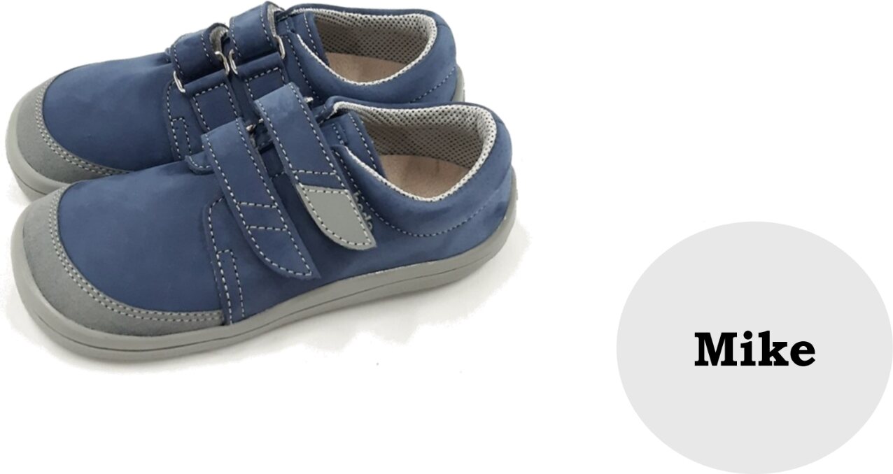 Beda Barefoot barna sitt lærsko Mike