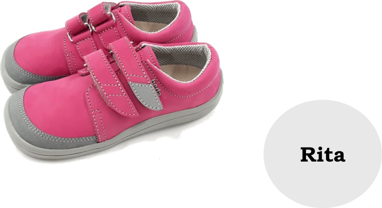 Beda Barefoot barna sitt lærsko Rita