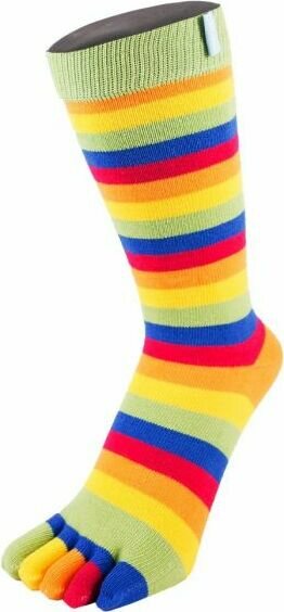 TOETOE Mid-Calf Stripy Striped Green