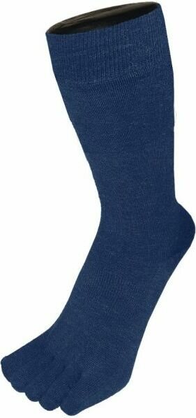 TOETOE Silk Mid-Calf Navy