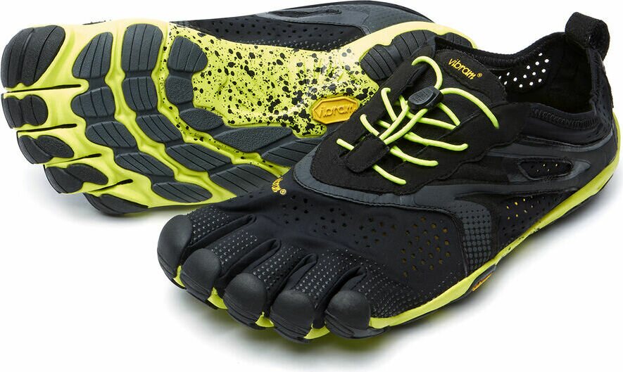 Vibram FiveFingers V-RUN мужское Черный / желтый