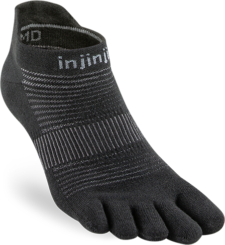 Injinji Run LW No-Show 黑色