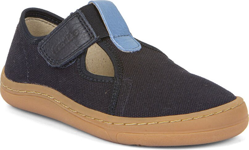 Froddo Barefoot laste canvasjalatsid Tumesinine