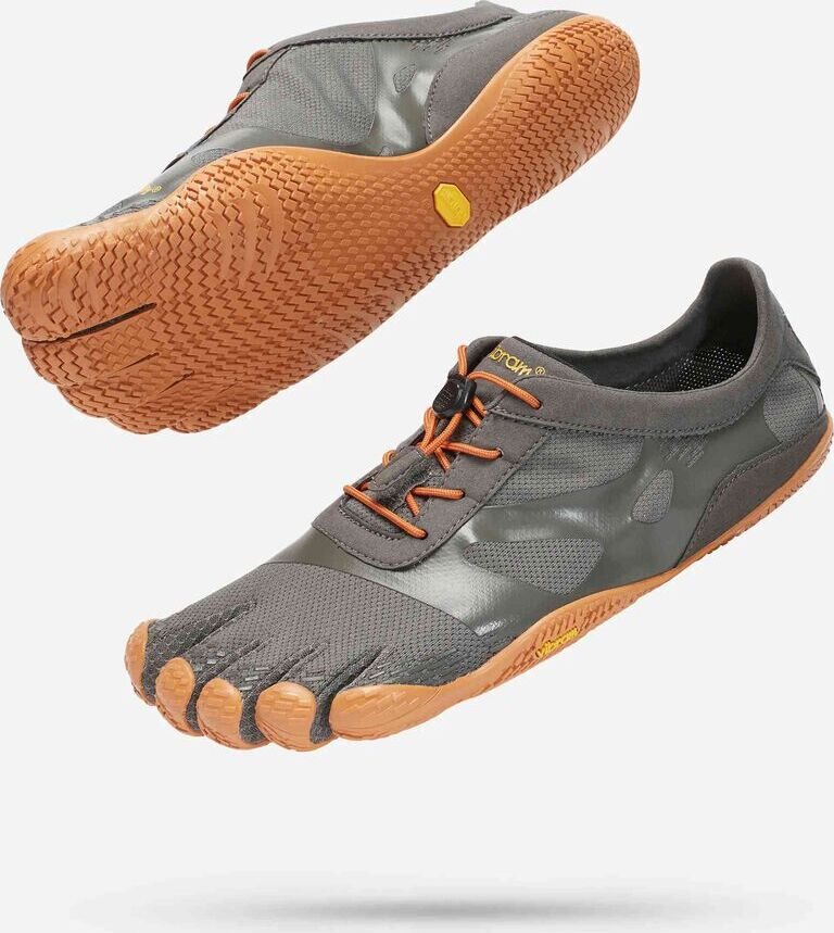 Vibram FiveFingers KSO EVO de hombres Gris / naranja
