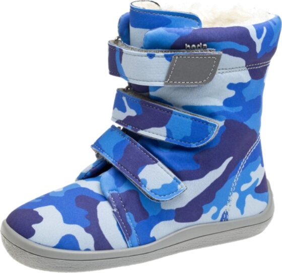 Beda Barefoot 儿童 winter boots 蓝色