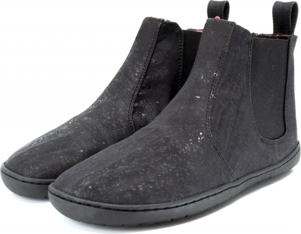 Mukishoes Chelsea Cork Čierna