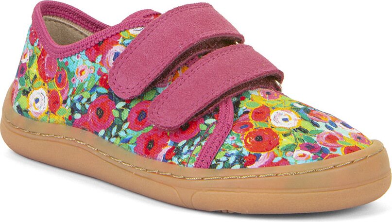 Froddo Barefoot laste Tennised, Mustriline Lilled