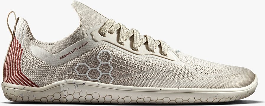 Vivobarefoot Primus Lite Knit för damer Silver Birch