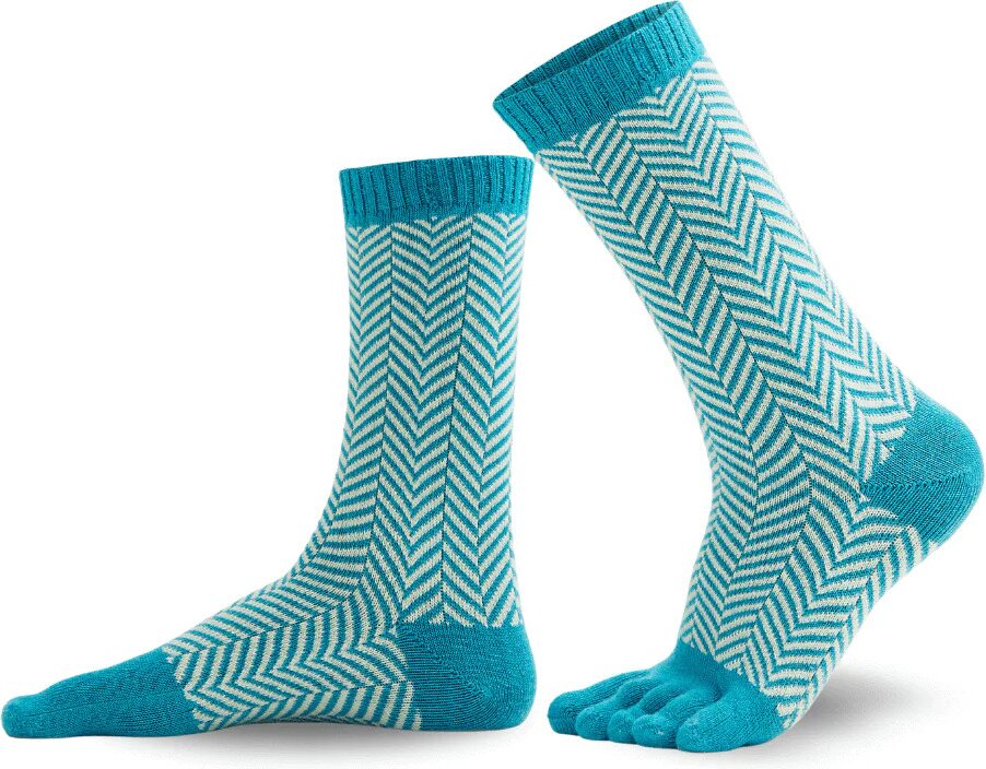 Knitido SILL шерсть & Хлопок Crew Бирюза / Светло-зеленый