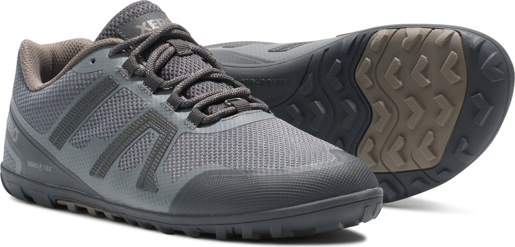 Xero Shoes Mesa Trail WP 男士用品 Steel Gray / Asphalt