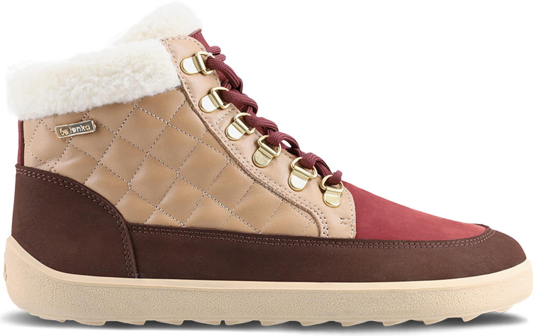 Be Lenka Olivia Καφέ & μπορντώ