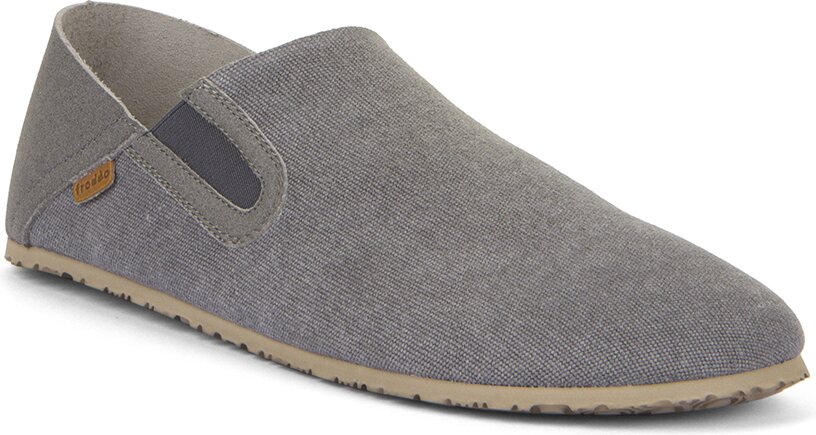 Froddo Barefoot lasten canvas indoor slippers Grey