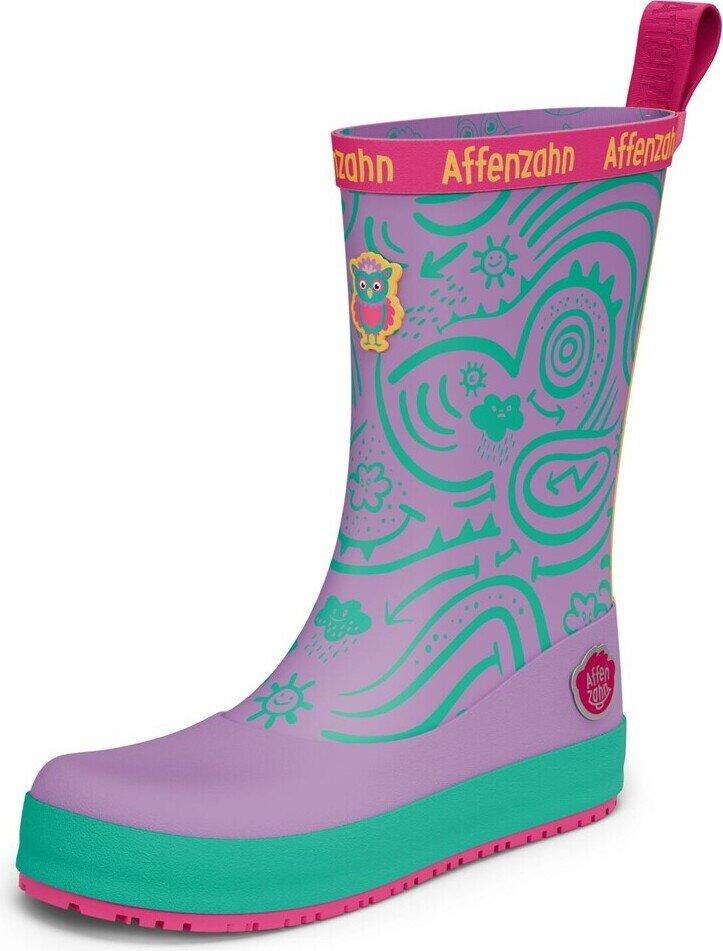 Affenzahn Vegan Plashy kumisaappaat Owl