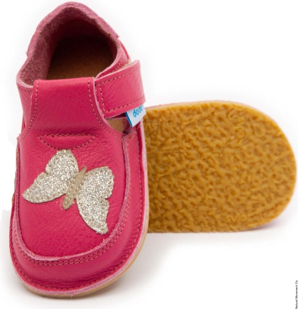 Dodo Shoes kinder Schuhe Sparkling Butterfly / Orchid