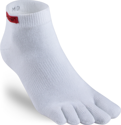 Injinji Sport Original Weight Mini-Crew Valkoinen