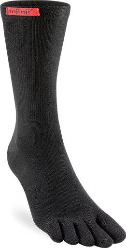 Injinji Sport Original Weight Crew Musta