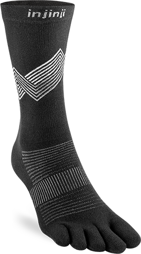 Injinji Run Lightweight Crew Musta