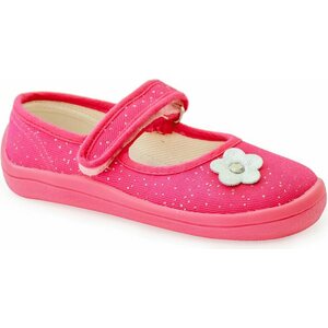 Beda Barefoot kinders canvas ballerina