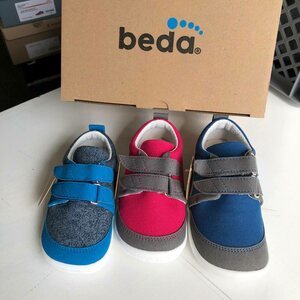 Beda Barefoot kinders canvas sneakers