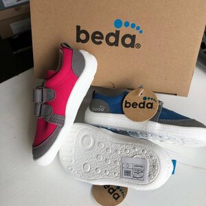 Beda Barefoot kinders canvas sneakers